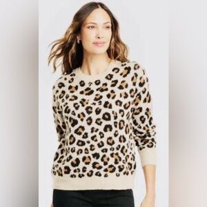 NEW Knox Rose Leopard Sweater‎ Size XXL